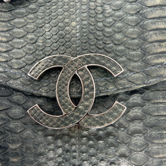 Chanel Python Flap Bag - Picture 8 of 13